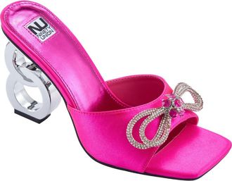 Ninety Union Regal Bow Slide Sandal in Fuchsia at Nordstrom Rack, Size 4