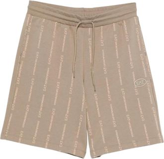 Emporio Armani Emporio Armani Ea7, Fitness, Heren, Beige, M, Training Shorts