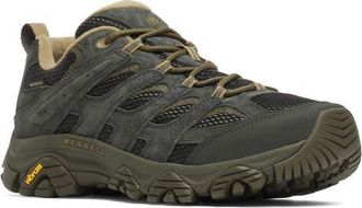 Merrell Moab 3 Waterproof Hiking Shoe in Black/Beluga at Nordstrom, Size 11.5