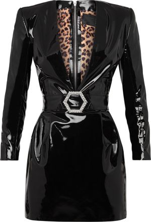 Philipp Plein Short Dress Killer Latex
