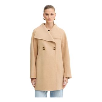 A|X Armani Exchange Dames, Mantels, Beige, Maat: M Wol