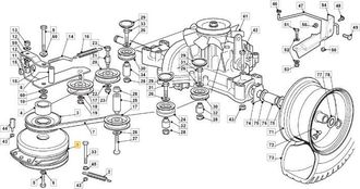 STIGA Sports Original Stiga Tractor De C&eacute;sped Embrague Electromagn&eacute;tico 118399071/2