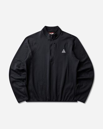 Nike Men s Wolf Grid Therma-FIT 1/2-Zip Hiking Top Black
