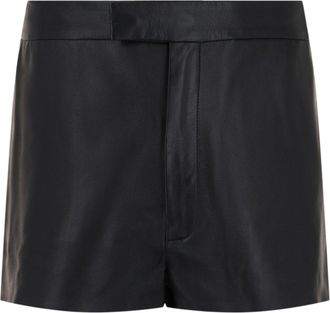 Ferragamo Leather Shorts