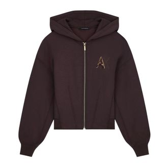 A|X Armani Exchange Mujer, Sudaderas, Marr&oacute;n, Talla: M