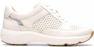 Clarks Tivoli Walk - Womens Sneaker - Size 4.5 (UK) 37.5 (EU) Off-White