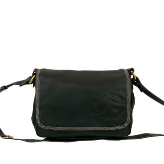 Loewe Tweedekans Leren Anagram Flap Crossbody