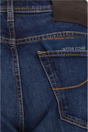 Jacob Cohen Mens Jeans Scott Stretch Denim Blue Elastane