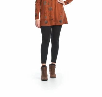 Papillon Embelleshed Long Sleeve Tunic In Rust