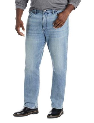 Lucky Brand Big & Tall Athletic Straight-Fit Jeans in Polaris at Nordstrom, Size 46 X 32