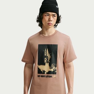 Nike Mens Nike Sportswear T-Shirt in Brown | IM3718-200