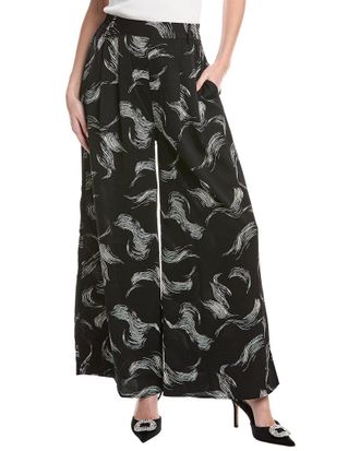 Gracia Wide Leg Printed Pant