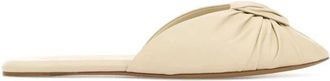 Chlo&eacute; Suzie Slide - Dames - Slip ons - Wit - 41 EU - Leer - Schoenen