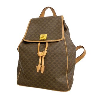Celine Brown Pvc Backpack (Pre-Owned)
