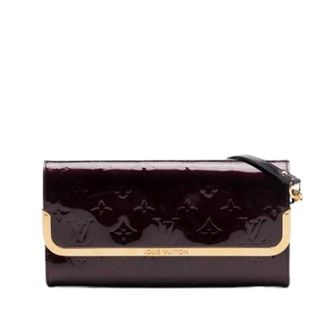 Louis Vuitton Pre-owned Rossmore MM - Dames - Pre-owned - Paars - Maat: ONE Size Leer