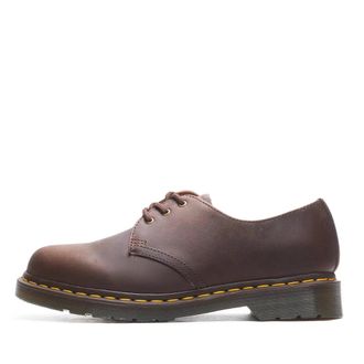Dr. Martens 1461 Crazy Horse Leren Oxford Schoenen - Heren - Veterschoenen - Rood - 44 EU - Leer - Schoenen