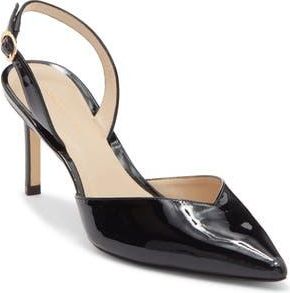 Stuart Weitzman Julia 75 Slingback Pump in Black at Nordstrom Rack, Size 6