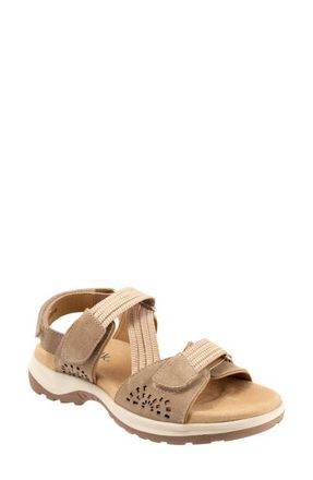 Softwalk Oahu Slingback Sandal in Beige Suede at Nordstrom, Size 7.5