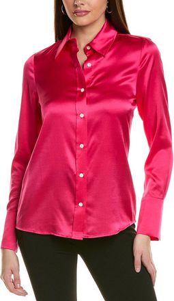 Ramy Brook Victoria Silk-Blend Blouse