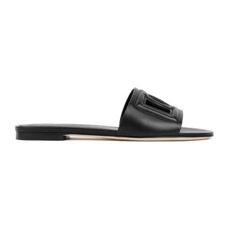 Dolce & Gabbana Sliders, female, Black, 3 UK, Almond Toe Sandals
