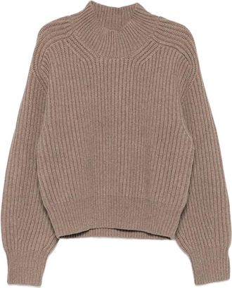 SOEUR Jersey Flamand de punto ingl&eacute;s - Knitwear - Mujer - Beige - S
