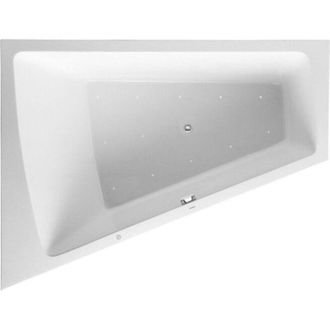 Duravit Duravit Paiova Ba&ntilde;era De Hidromasaje 315 L 180x140 Blanco 1 Respaldo Inclinado A La Izquierda Combi-syst P