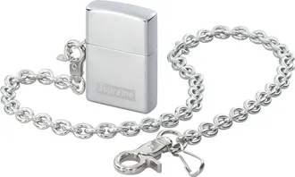 SUPREME Chain Zippo Silver SUP-SS23-05
