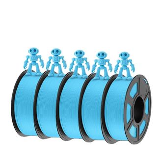 OEM Filamento Para Impresora 3d, Acabado Mate, Sin Obstrucciones, Pla Azul Mate-l