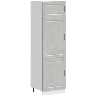 vidaXL Vidaxl - Kitchen Cupboard Porto Concrete Grey Engineered Wood