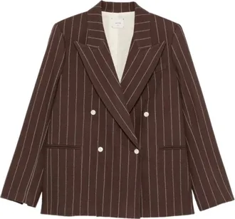 Alysi Donna, Giacche, Marrone, XS, new