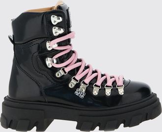 Ganni Stivaletto Cleated Mountain Ganni in pelle sintetica