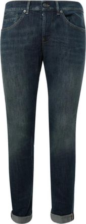 Dondup George Jeans - Heren - Slim Fit Jeans - Blauw - W30 - Katoen - Jeans