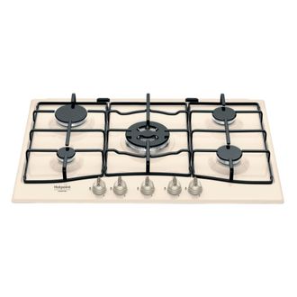 OEM Hotpoint Ariston Piano Cottura A Gas Pcn 750 T (ow) R /ha. Colore Del Prodotto: Avorio, Posizionamento Dellapparecchio: Da Incasso, Dimensione Della L