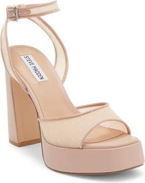 Steve Madden Kymmee Platform Pump in Polka Dot Blush at Nordstrom Rack, Size 6.5