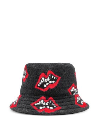 Chrome Hearts Cappello bucket Chomper - Grigio
