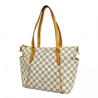Louis Vuitton White Tote Bag (Pre-Owned)