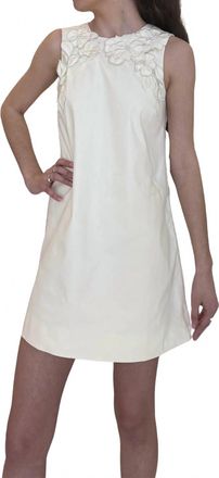 Mestiza New York Juniper Shift Mini Dress In White