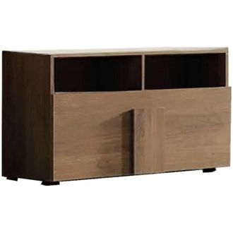 Dmora Scarpiera Bracciano, Mobile portascarpe, Armadio da ingresso multiuso, Mobiletto per calzature, Made in Italy, 91x35 h57 cm, Rovere - Dmora