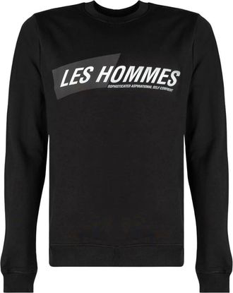 Les Hommes Maglione Girocollo - - Sweatshirts & Hoodies - Uomo - Nero - L