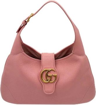 Gucci Pre-owned Shoulder Bags, female, Pink, Size: ONE SIZE Pre-owned Vintage Shoulder Bag