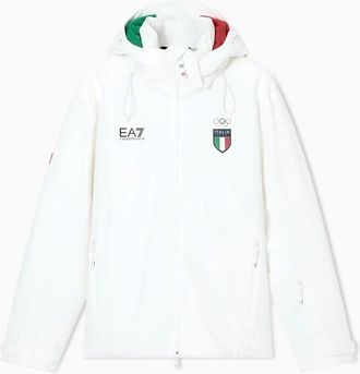 Emporio Armani Emporio Armani Ea7, Mujer, Chaquetas, Blanco, Talla: XL