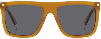 Polaroid PLD 4166/S/X Polarized 40G/M9 Mens Sunglasses Yellow Size 56