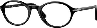 Persol Po 3351V Optisch Montuur - unisex - Brillen - Zwart - 50 MM - Accessoires