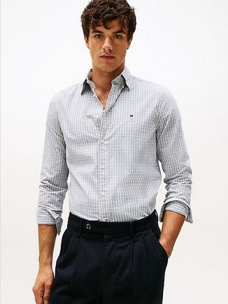 Tommy Hilfiger TH Flex Regular Fit Tartan Shirt