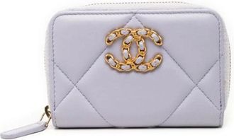 Chanel Pre-owned Wallets, female, Purple, Size: ONE SIZE Pre-owned Vintage Wallet