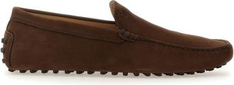 Tod's Brown Slip-on Loafers