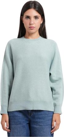 iBlues Truien & Vesten, Dames, Groen, S, Round-neck Truien