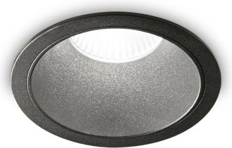 Ideal Lux Game Round Recessed Downlight Black 3000K - Ideal Lux