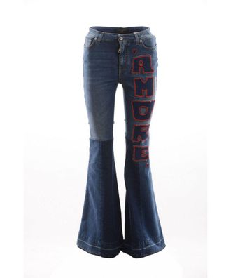 Dolce & Gabbana Womens Women Jeans - Blue Cotton - Size 8 UK