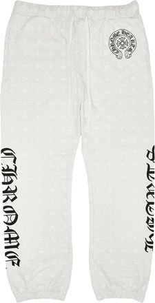 Chrome Hearts Pantaloni sportivi con monogramma - Bianco